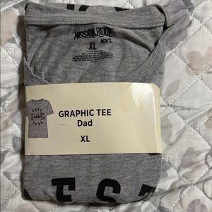 Mission Ridge Men's Gray 'Best Dad Ever' Graphic Tee - XL